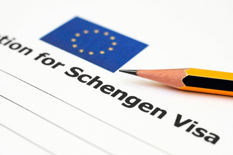 formulario para obtener el visado schengen