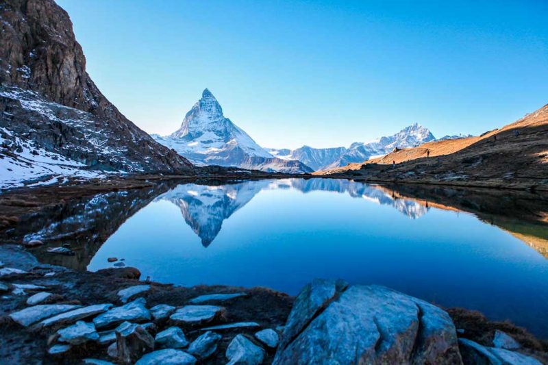 Las fotos de montañas son son de las favoritas en la res, y esta foto de viaje de Suiza ha triunfado en nuestro Instagram