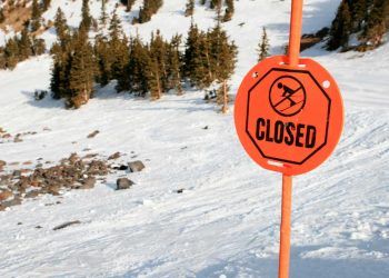 Causas del cierre de la estación de esquí