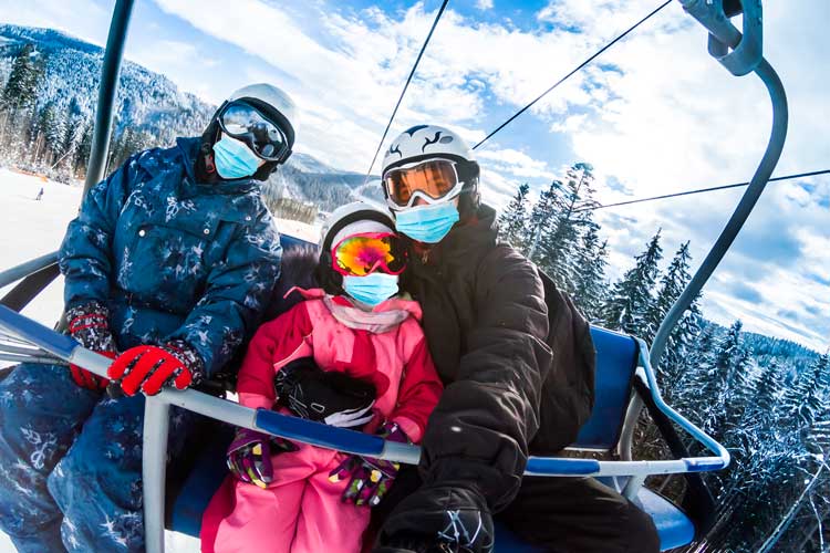 Conoce las estaciones de esquí que ya están abiertas y los protocolos de seguridad anti COVID para la temporada 2021