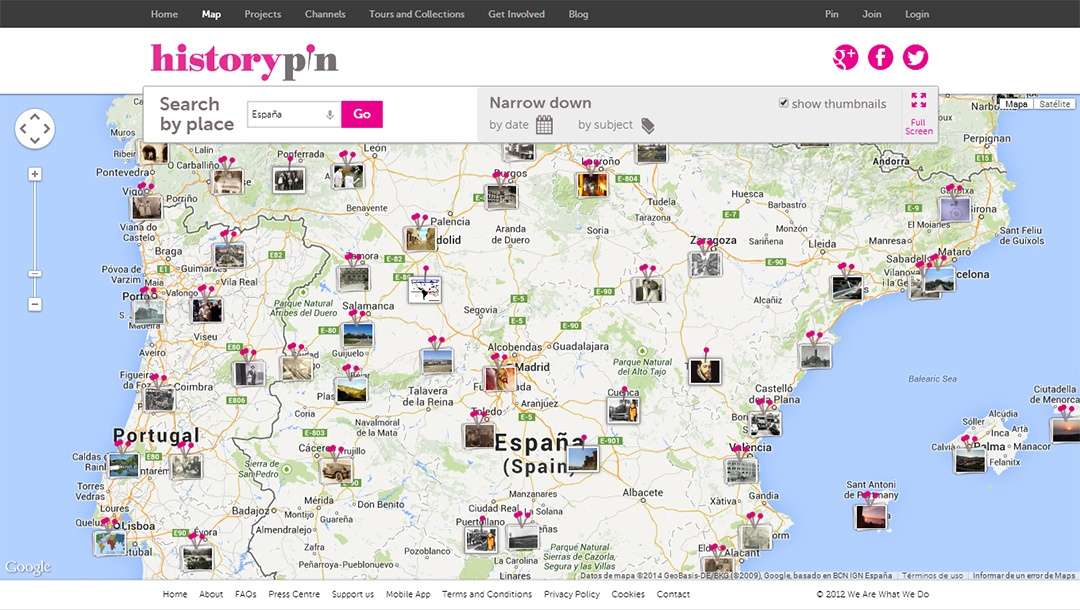 Historypin, una app para conocer la historia a través de fotografías