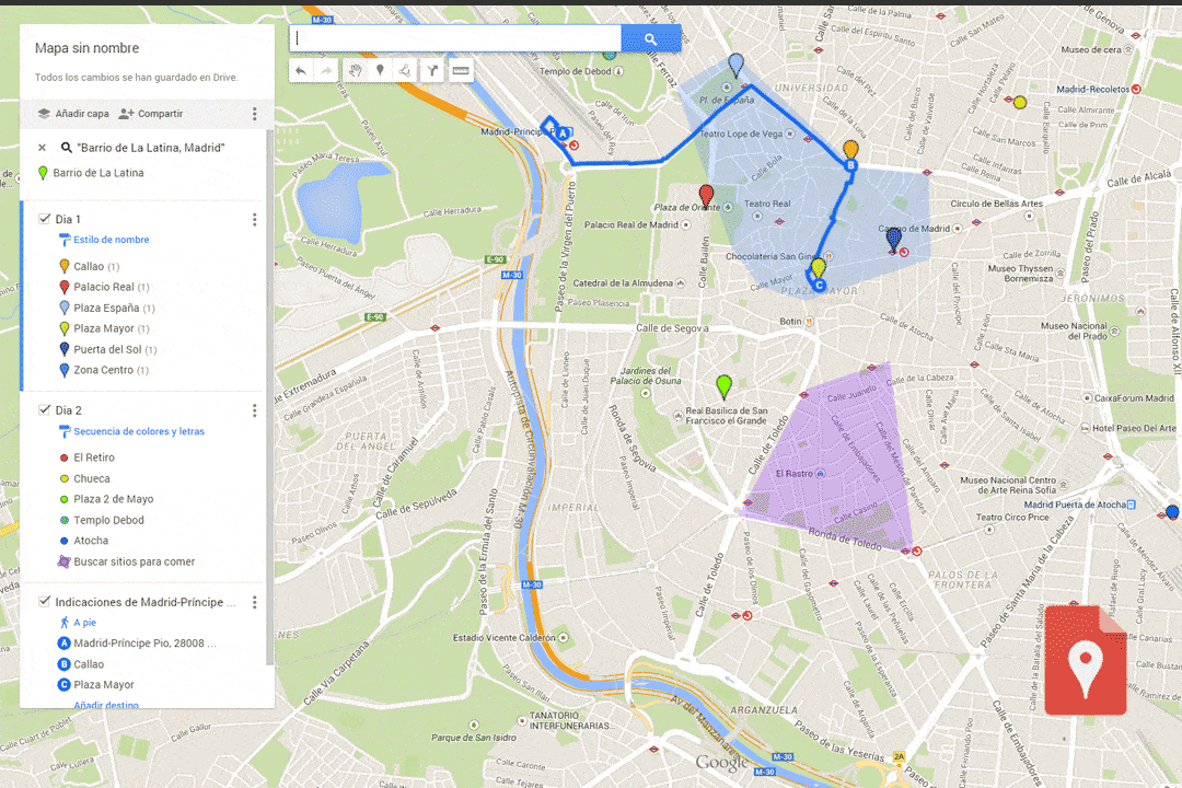 Planifica tu viaje con Google My Maps y ¡compártelo!
