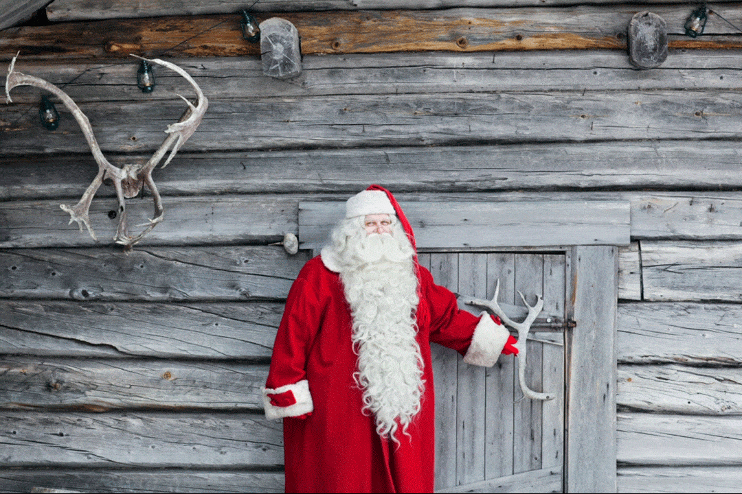 In viaggio verso la casa di Babbo Natale in Lapponia