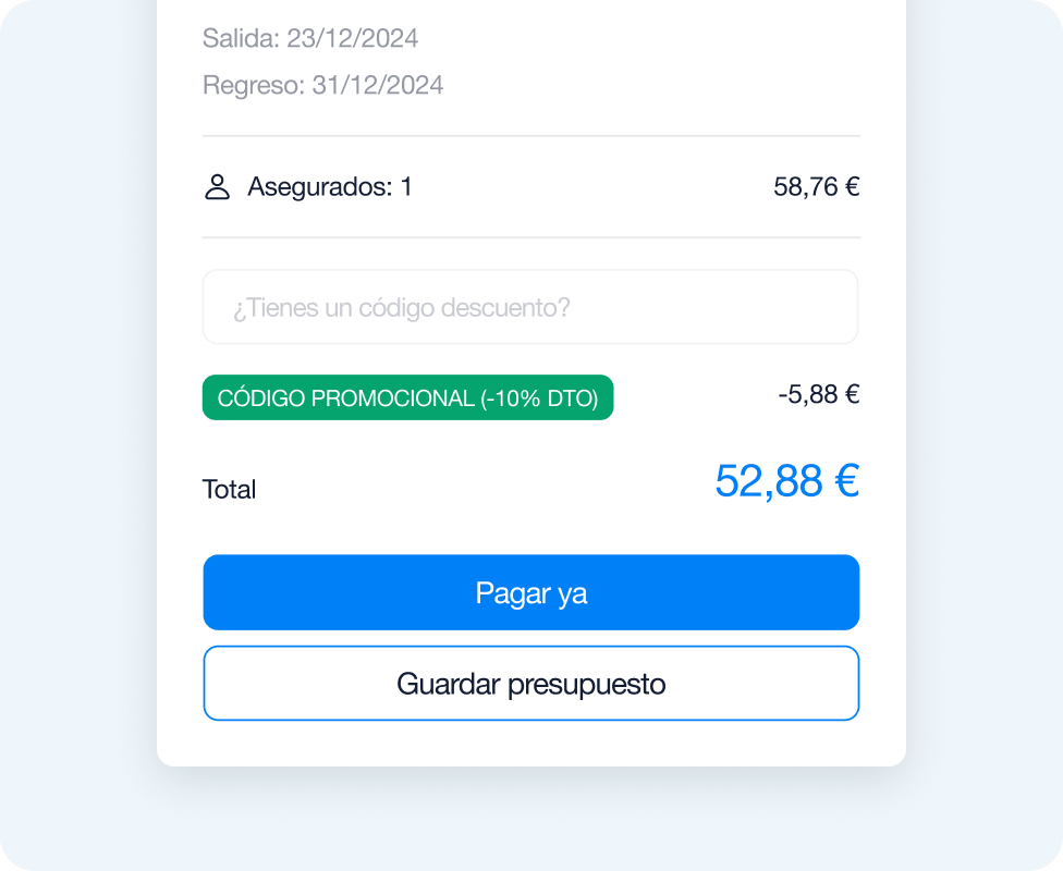 Cómo usar tu cupón descuento Intermundial