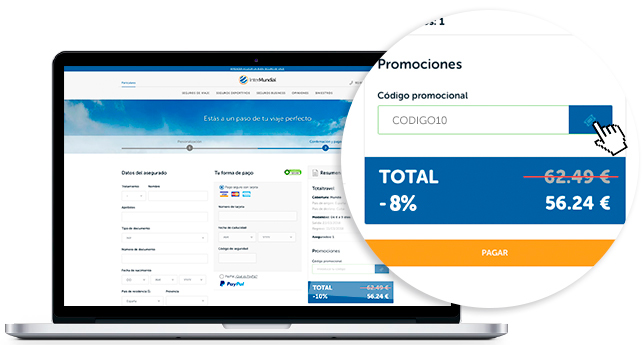 promoción seguro de viaje