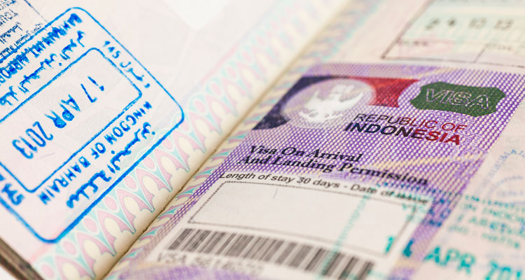 Visados para visitar Indonesia